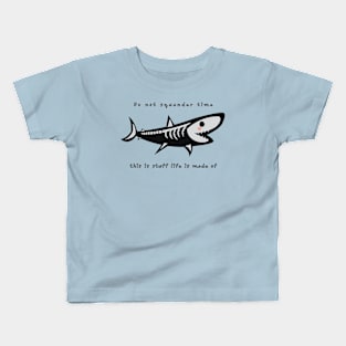 Shark skeleton Kids T-Shirt